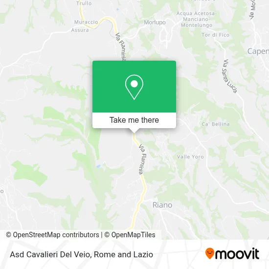 Asd Cavalieri Del Veio map
