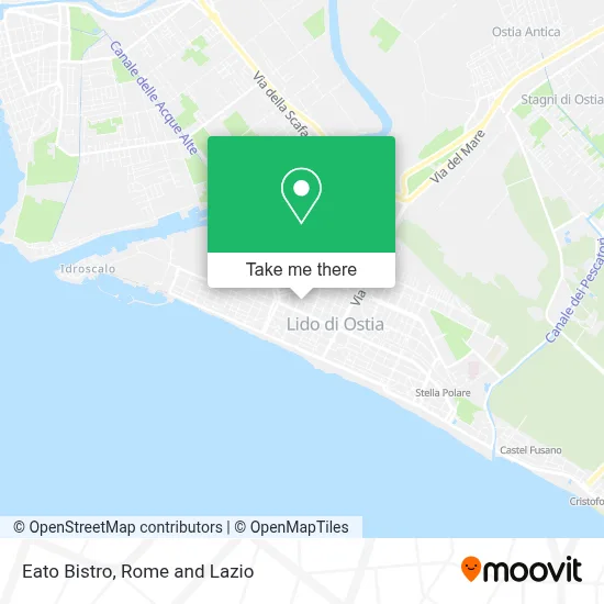 Eato Bistro map