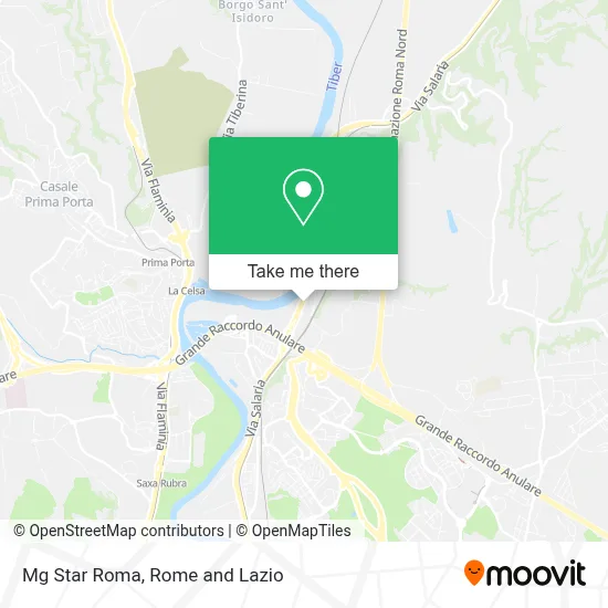 Mg Star Roma map