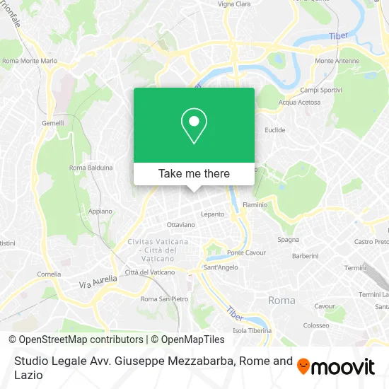 Studio Legale Avv. Giuseppe Mezzabarba map
