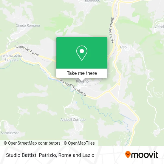 Studio Battisti Patrizio map