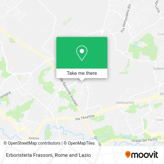 Erboristeria Frassoni map