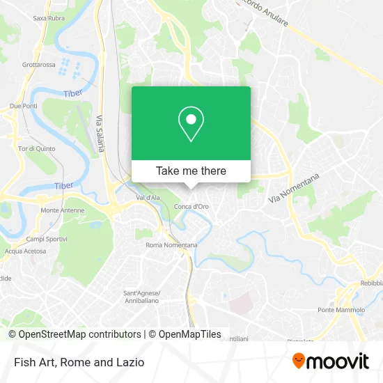 Fish Art map