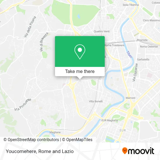 Youcomehere map