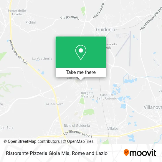 Ristorante Pizzeria Gioia Mia map