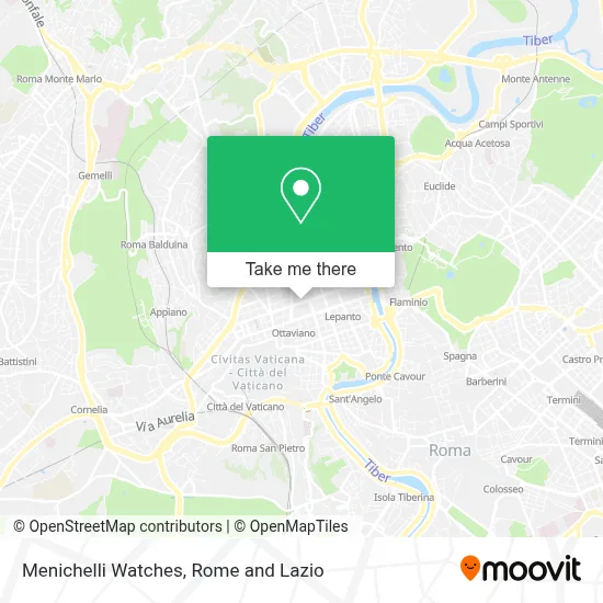 Menichelli Watches map