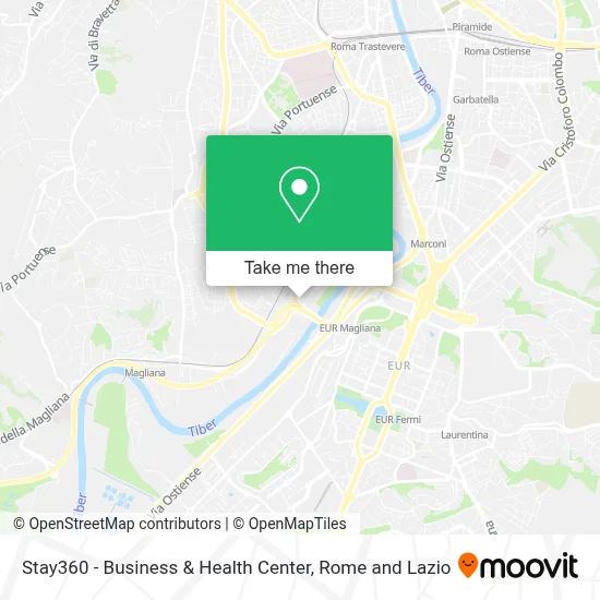 Stay360 - Business & Health Center map
