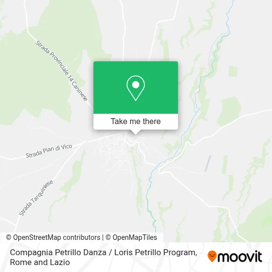 Compagnia Petrillo Danza / Loris Petrillo Program map
