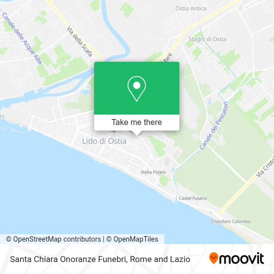 Santa Chiara Onoranze Funebri map