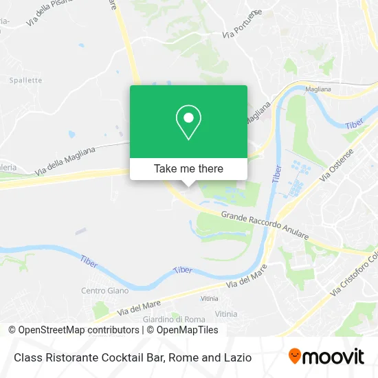 Class Ristorante Cocktail Bar map