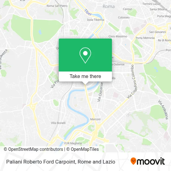 Paliani Roberto Ford Carpoint map