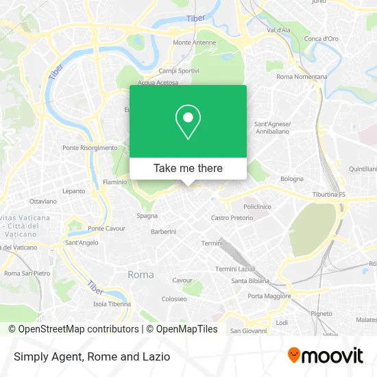 Simply Agent map