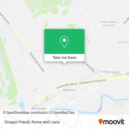 Gruppo Frandi map