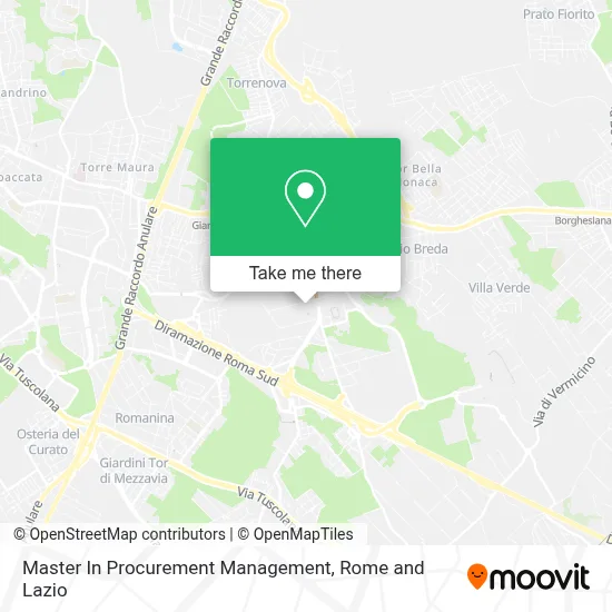 Master In Procurement Management map