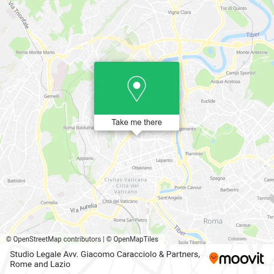 Studio Legale Avv. Giacomo Caracciolo & Partners map