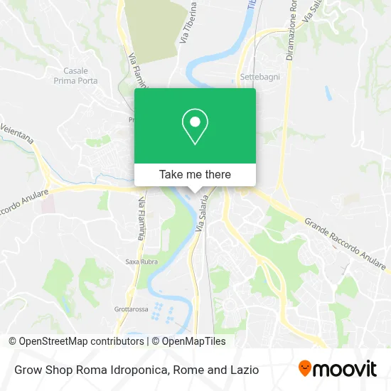 Grow Shop Roma Idroponica map