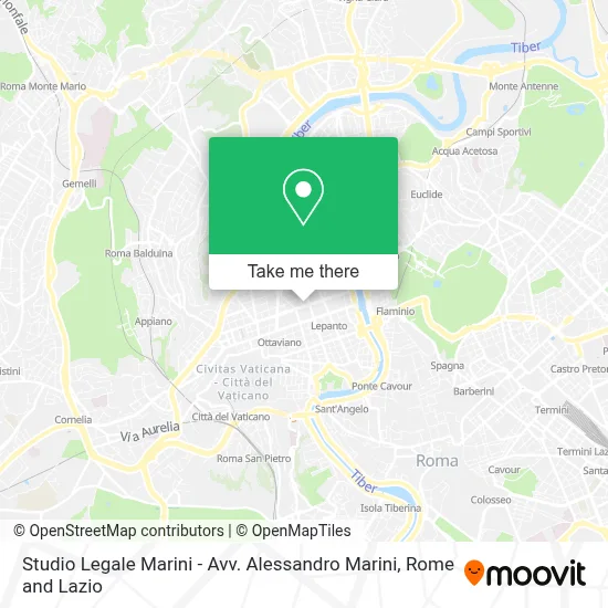 Studio Legale Marini - Avv. Alessandro Marini map