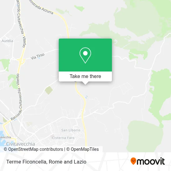 Terme Ficoncella map