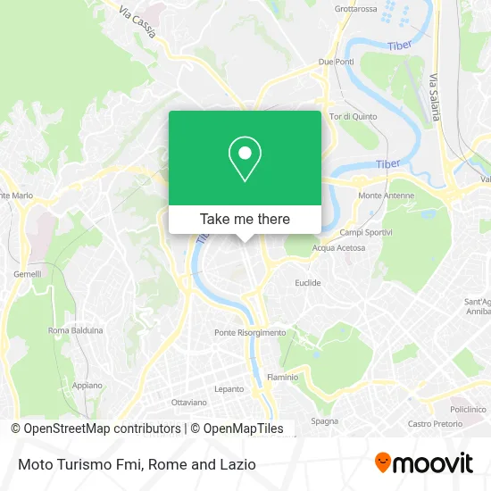 Moto Turismo Fmi map