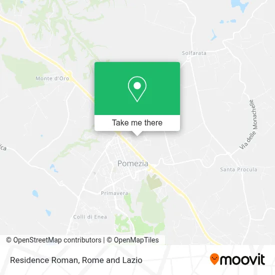 Residence Roman map