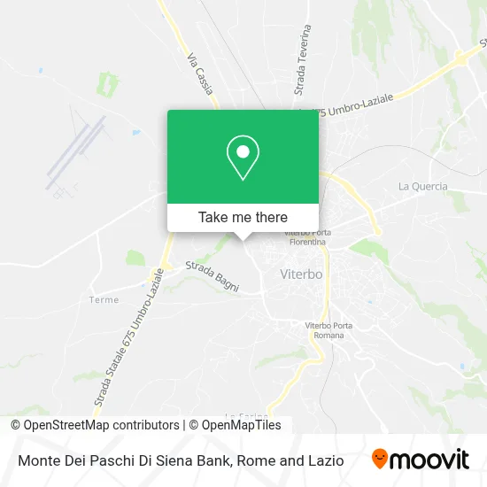 Monte Dei Paschi Di Siena Bank map