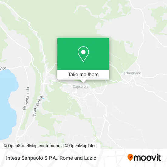 Intesa Sanpaolo S.P.A. map