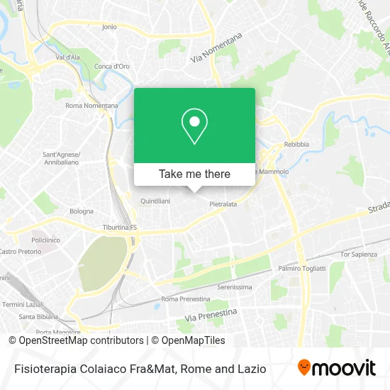 Fisioterapia Colaiaco Fra&Mat map