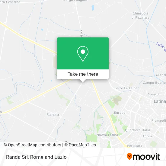Randa Srl map
