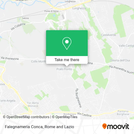 Falegnameria Conca map