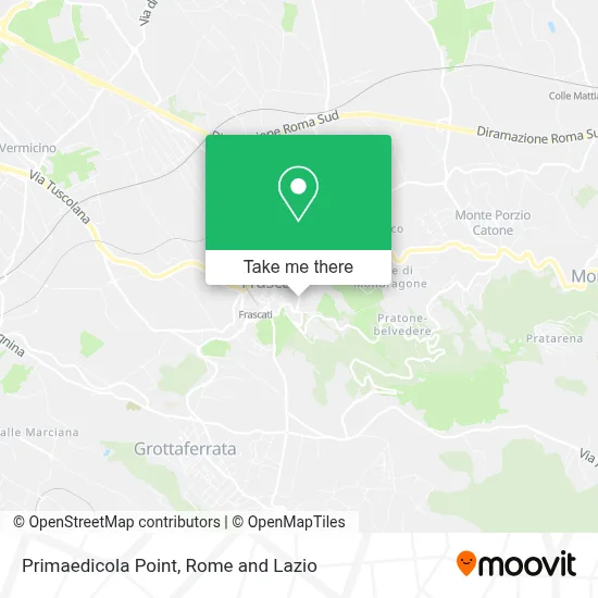 Primaedicola Point map