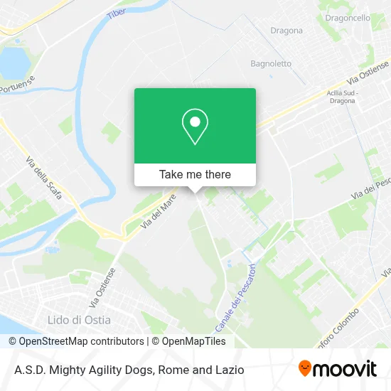 A.S.D. Mighty Agility Dogs map