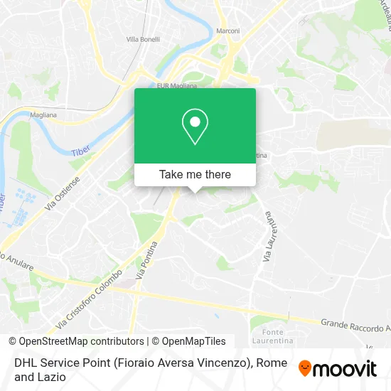 DHL Service Point (Fioraio Aversa Vincenzo) map