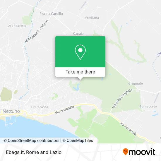 Ebags.It map