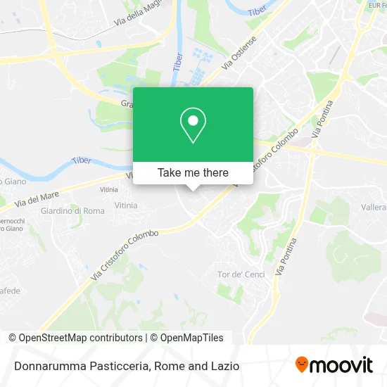 Donnarumma Pasticceria map