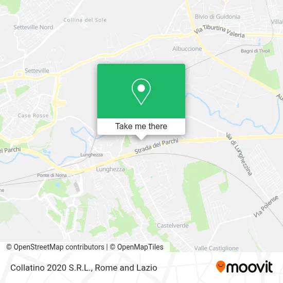 Collatino 2020 S.R.L. map