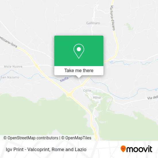Igv Print - Valcoprint map
