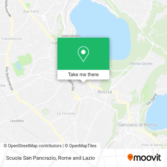 Scuola  San Pancrazio map
