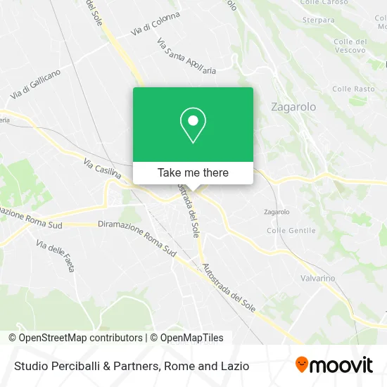 Studio Perciballi & Partners map
