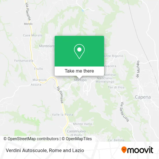 Verdini Autoscuole map