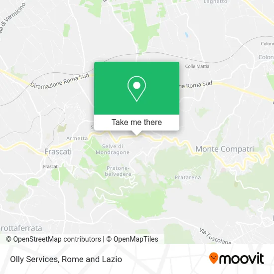 Olly Services map
