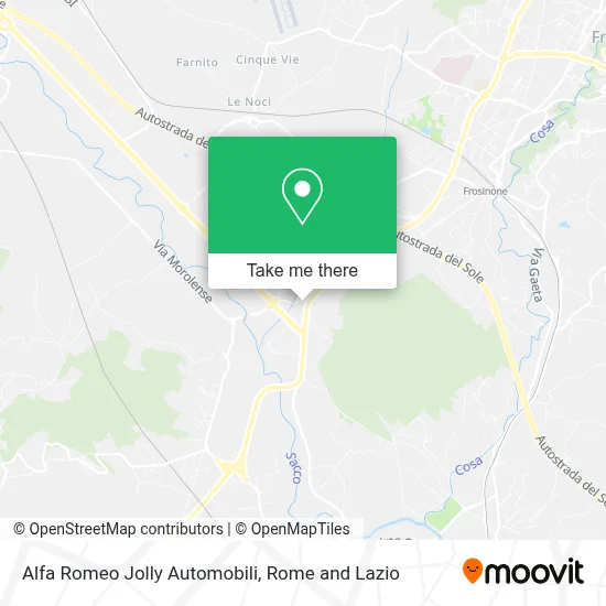 Alfa Romeo Jolly Automobili map