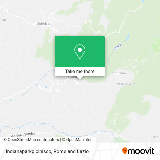 Indianaparkpicinisco map