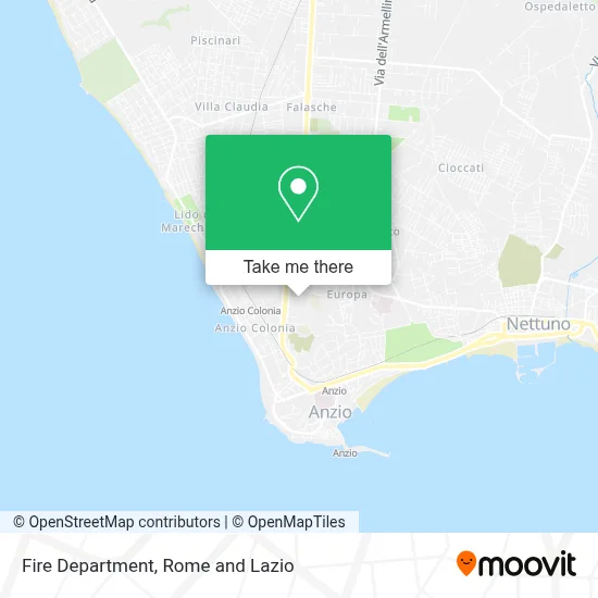 Fire Department map