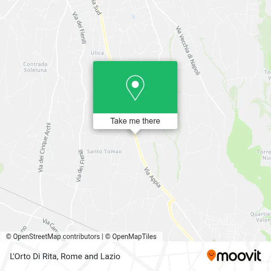 L'Orto Di Rita map
