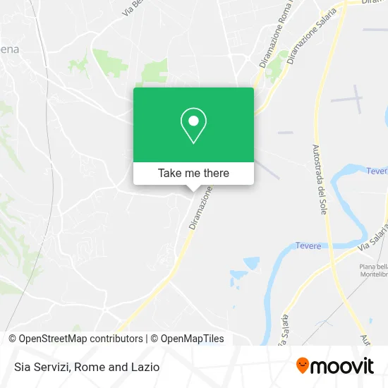 Sia Servizi map
