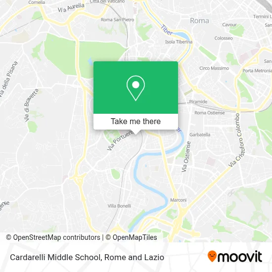Cardarelli Middle School map
