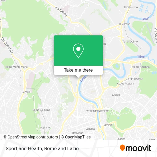 Sport and Health map