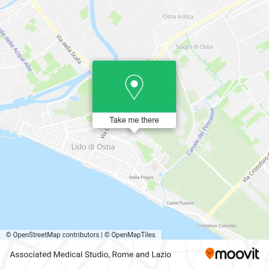 Associated Medical Studio map