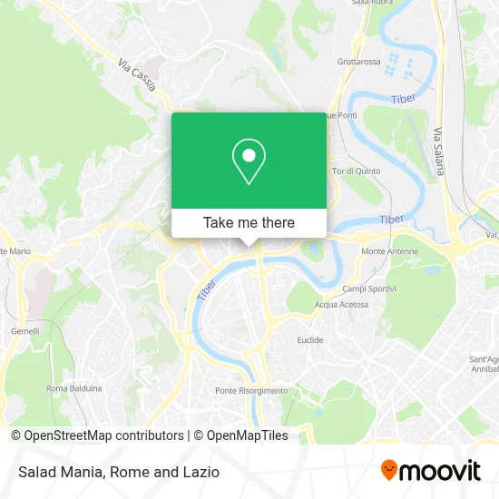 Salad Mania map