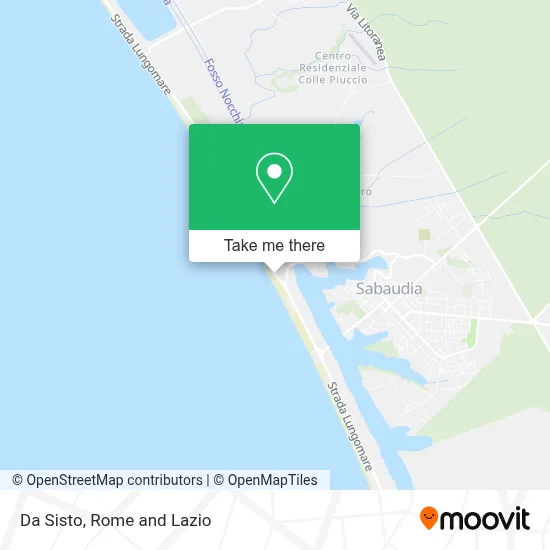 Da Sisto map